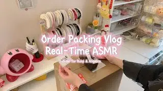 ASMR Order Packing | Full Packing Process (No Talking) | Pack 2 Orders With Me