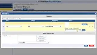 How to create machine enforcement Policy in CPPM