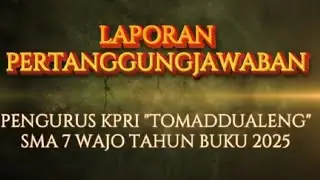 LAPORAN PERTANGGUNGJAWABAN