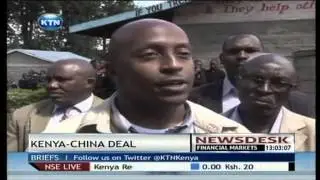 MP elated by the china funding  the construction of the standard gauge railway