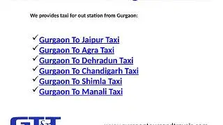 Taxi Service In Gurgaon Sec 55   Gurgaon Tours And Travels