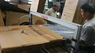 Steel doors packaging with strong carton.