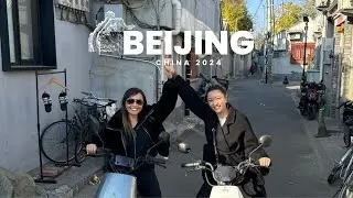 Beijing travel vlog 🇨🇳 e-bike city tour, hidden hutongs, local eats, Great Wall views