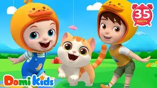 World Animal Day Celebration🎉🐾Animal Songs Compilation | Kids Songs & Nursery Rhymes | Domi Kids