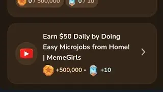 Earn $50 Daily by Doing Easy Microjobs from Home! | Memefi Video Code Today 2nd December