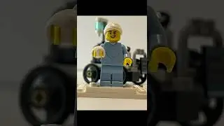 Minifigure Mania!: Hospital Bed Soapbox Race Car Driver (LEGO City 60459 - Airplane vs. Hospital Bed
