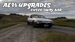 Cusco Sway-bar upgrade for the ae86 | Shed_Life