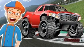 Blippi Monster Truck Videos