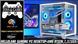 Описание игрового ПК HELLOLAND на базе AMD Ryzen 7 5700X, Amazon
