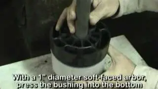 Disassembly of the impeller and bushing for Finish Thompson ULTRAChem (UC) Series pumps