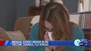 Interview: Upstate Global Health Director weighs in on vaccine changes, flu spread