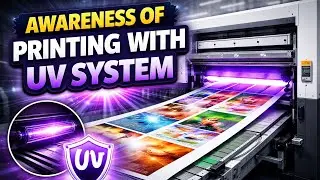 Printing with UV System 