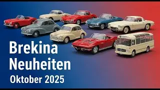 &bdquo;Brekina Neuheiten Oktober 2025 🚗 Modelle im Vergleich mit den Originalen!&ldquo;