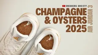 CHAMPAGNE & OYSTERS 2025 Air Jordan 3 | DETAILED LOOK + PRICE