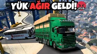 SCANIA KIRKAYAK KAMYON İLE SAMAN BALYASI YÜKLEDİK !!! | ORMANLI DAĞLIK ÖLÜM YOLLARI !!! | ETS 2 MOD
