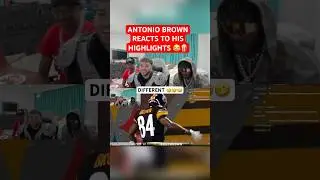 Antonio Brown really makes it look EASY. CRIBBB 😎🔥 #shorts