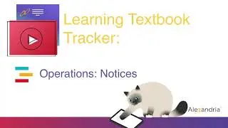 Textbook Tracker: Notices