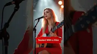 Sealed With a Kiss - Lyrics - Brian Hyland #englishsongs #classicpop #singandlearn #lyricsvideo