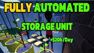 Fully Automated EASY & CHEAP Stash & Dash Storage Unit Coke Farm Setup