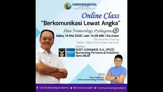 Berkomunikasi Lewat Angka, Bersama Rudy Gunawan(Numerolog Pertama Indonesia),16 Mei 2020 (16.00 WIB)
