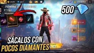 C&Oacute;MO SACAR LOS  PU&Ntilde;OS ANILLO CARMESI CON POCOS DIAMANTES 💎 TORRE DE TOKENS *TRUCO* FREE FIRE 🔥
