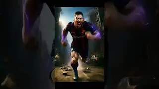 RONALDO TRANSFORMS INTO A BEE MONSTER&hellip; MESSI TRIES TO SAVE HIM 😱