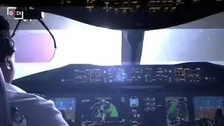 Panama, fulmine colpisce l'aereo: le riprese dalla cabina di pilotaggio