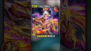 ✅ ЛУЧШАЯ СБОРКА И ЭМБЛЕМА HANABI 2025 ГОДА #mobalegends5v5 #moba5v5English #moba5v5pippin