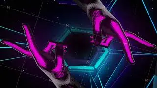 Cosmic Hands VJ 3D Loop