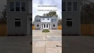 🚨Brand-New DUPLEX in Houston | $18,000 Downpayment🚨#walelawal #houstonproperties