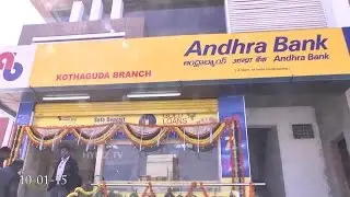 Andhra Bank Launches new Branch in Kothaguda-Hybiz.tv
