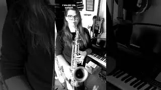 F MAJOR 12th arpeggio on Tenor Sax ABRSM Jazz Sax Grade 4
