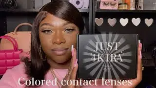 Just 4 Kira | Цветные контактные линзы | Обзор продукта #fyp #fypシ