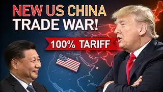 The New US-China Trade War: Trump&rsquo;s 100% Tariffs, Global Fallout & Economic Shock Explained! #usa 