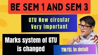 GTU New circular | 50 marks of submission and viva? | from 2025-26