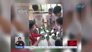 Dahon ng saging, ginamit ng mga estudyante bilang papel sa quiz | UB