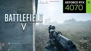 BATTLEFIELD V - GAMEPLAY | RTX4070 | 1440p