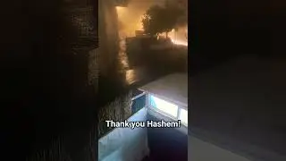 Rainstorm in Israel