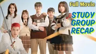 STUDY GROUP 2025 | Korean Action School Drama | TAGALOG MOVIE RECAP