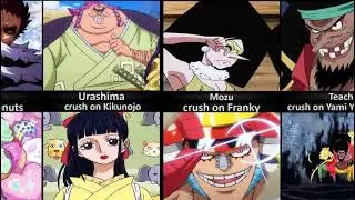 One Piece Characters and Their Crushes part 3