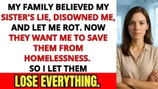 My Family Believed My Sister's Lie, Disowned Me, And Let Me Rot. Now They... - DC family drama