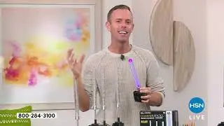 Bell + Howell Solar White + Color-Changing Glimmer Sticks on HSN with Chad Allen @TVchad