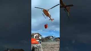 Water theft by helicopter #shorts
