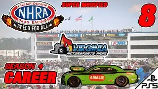 NHRA Drag Racing: Speed For All | CAREER | S4 | #8 | Richmond VA (10/28/25)