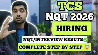 TCS Biggest Hiring Free NQT Btech 😱 Interview Results Updates 🔥
