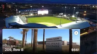 LAS VEGAS AVIATORS SEASON OPENER!! CLUB SEATS VIP!!!!