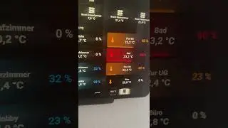 Update Technik Dashboard Home Assistant - animierte Heizungskarten