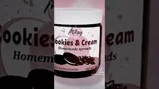 Cookies and Cream spreads 💯Pure Oreo💯Quality ingredients, Quality spreads, Hindi tinipid