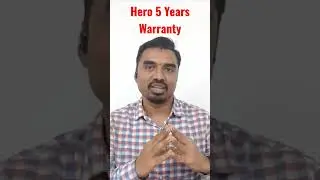Hero 5 Years Warranty