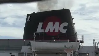 She's back! The S.S. Badger returns to Manitowoc for the first time this year